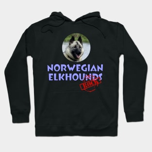 Norwegian Elkhounds Rock! Hoodie